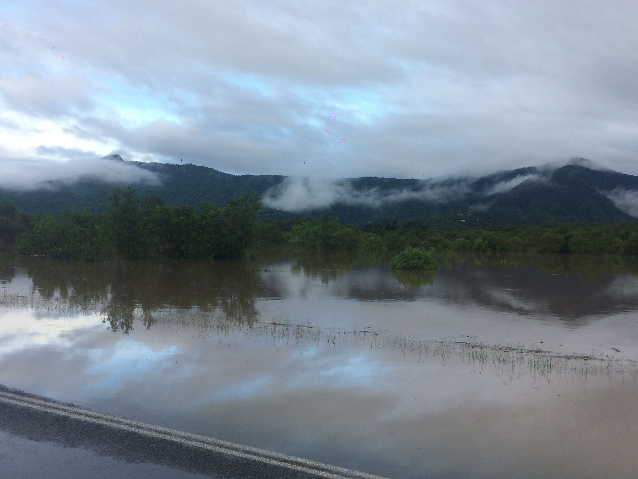 Latest rainfall and flooding info for Cairns region