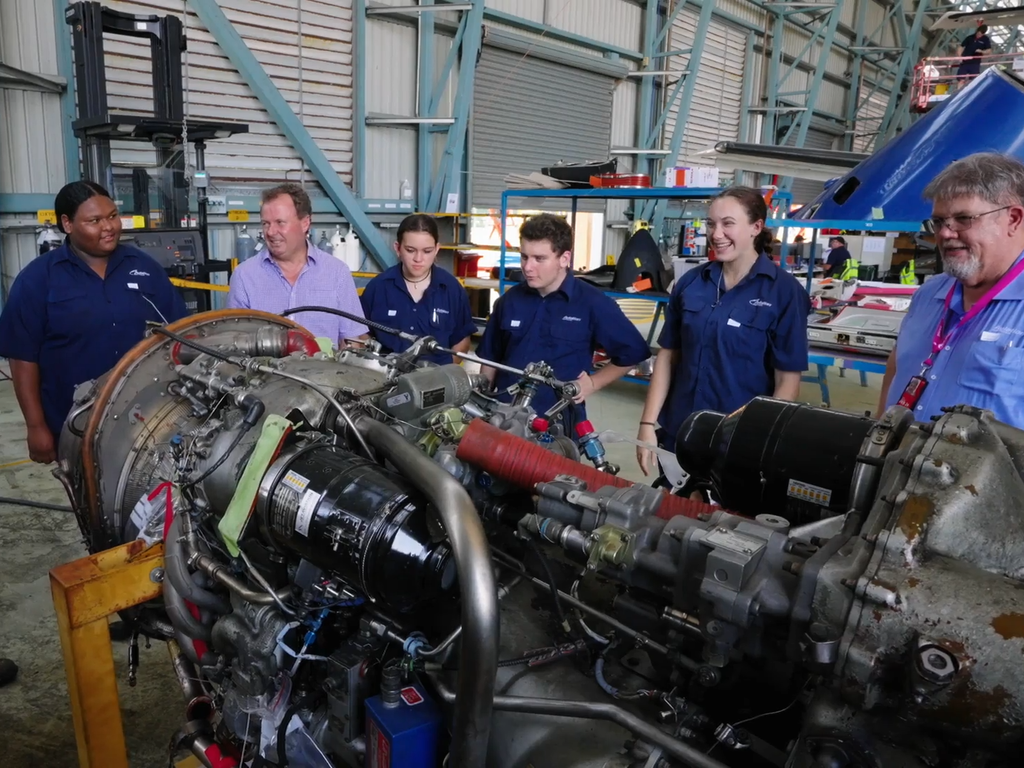 Cadetships on offer for future aircraft engineers